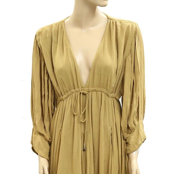 Free People Free-Est Just Like Paradise Maxi Dress Billowy Swingy XS NEW 281398 - Picture 5 of 7